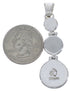 Southwest Well-Built Silver Multicolor Jewelry Pendant PX29332